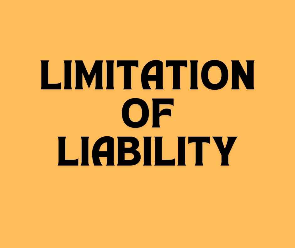 Limitation of Liability
