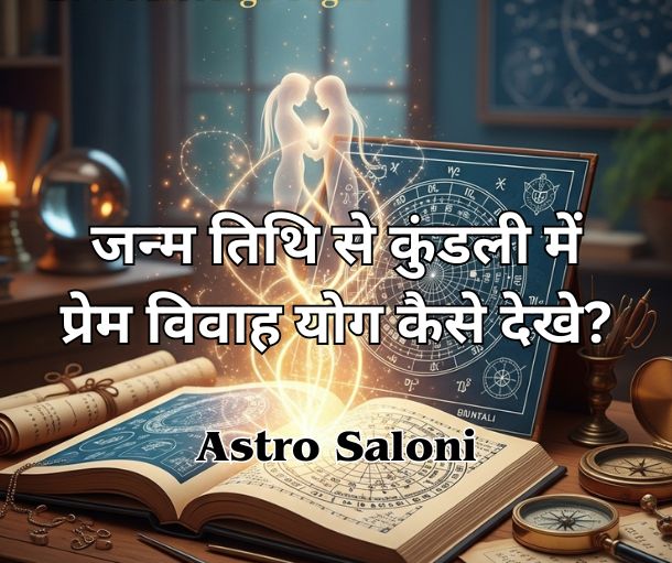 जन्म तिथि से कुंडली में प्रेम विवाह योग जानने की विधि