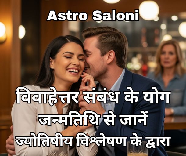 जन्मतिथि से विवाहेतर संबंध के ज्योतिषीय योग - कुंडली विश्लेषण
