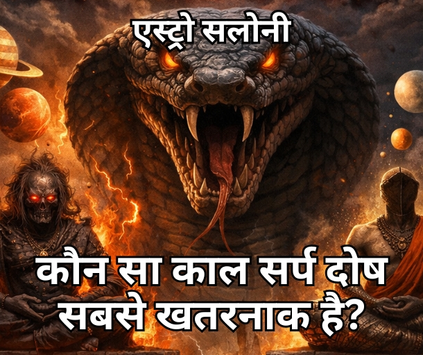 कौन सा काल सर्प दोष सबसे खतरनाक है – जानें उसके प्रभाव और उपाय