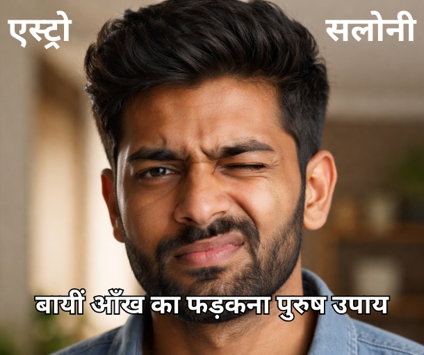 बायीं आँख का फड़कना पुरुष उपाय – आँख फड़कने के कारण और समाधान