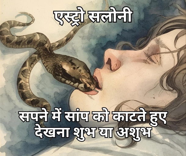 सपने में सांप को काटते हुए देखना