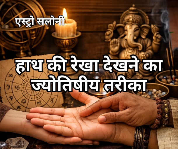 हाथ की रेखाओं का ज्योतिषीय अध्ययन