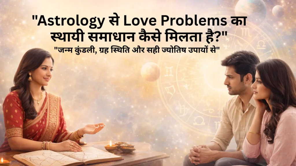 Astrology से Love Problems का स्थायी समाधान कैसे मिलता है
