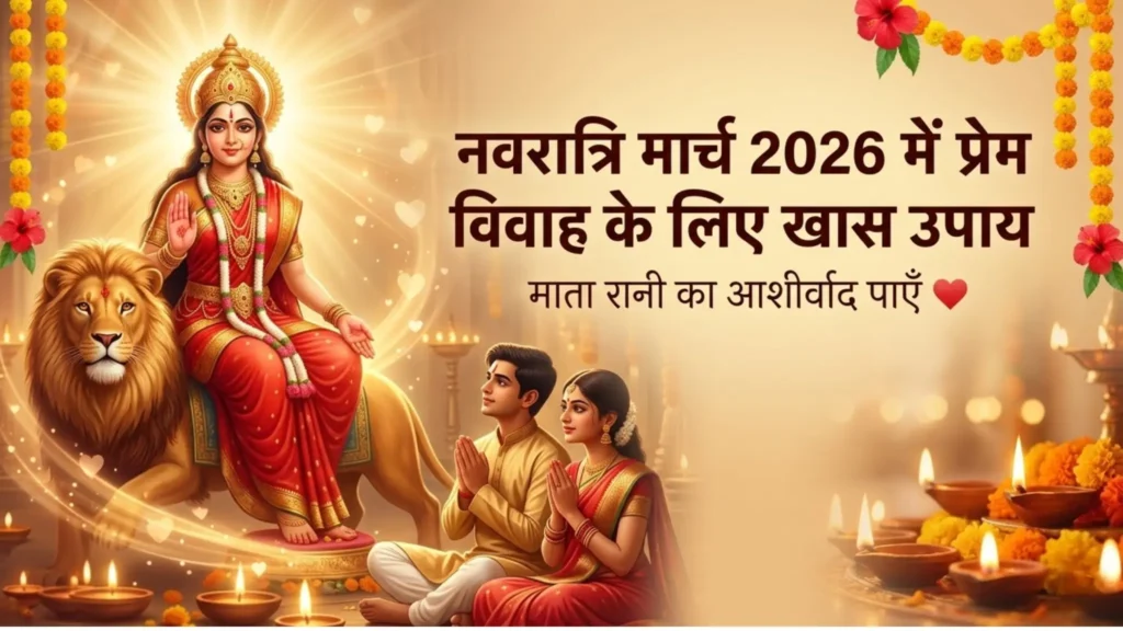 प्रेम विवाह उपाय नवरात्रि 2026