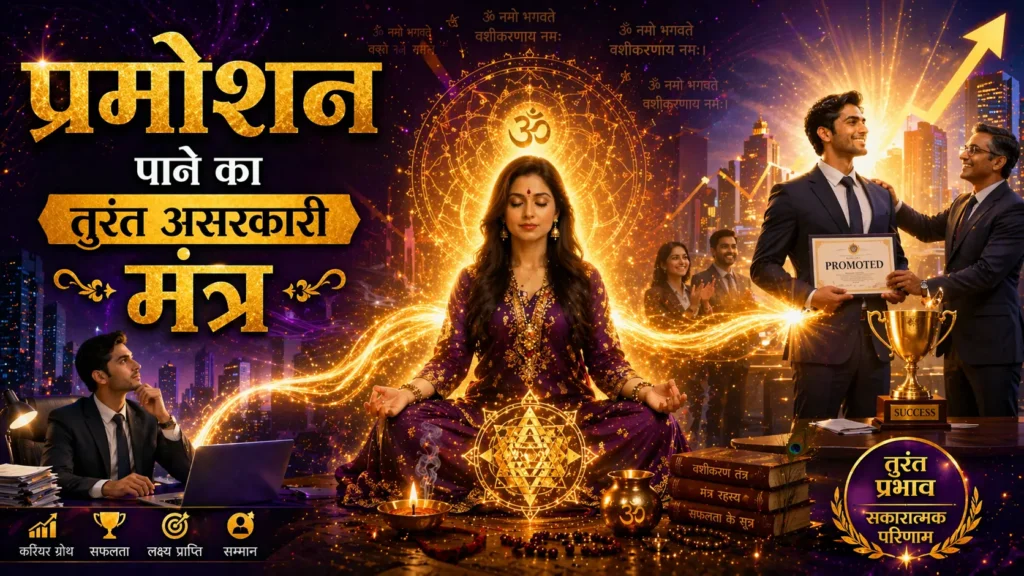 प्रमोशन पाने का तुरंत असरकारी मंत्र