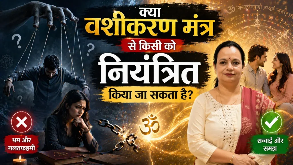 क्या वशीकरण मंत्र से किसी को नियंत्रित किया जा सकता है?