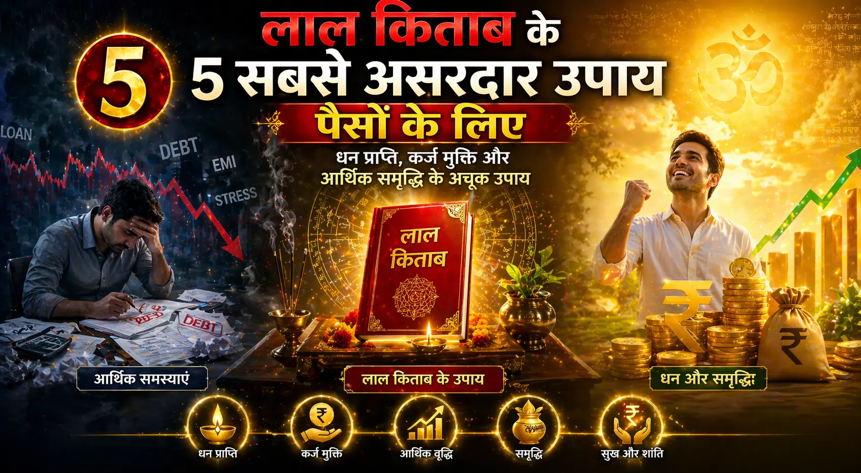 लाल किताब के उपाय पैसों के लिए