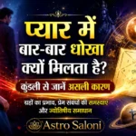प्यार में बार-बार धोखा क्यों मिलता है? कुंडली से जानें कारण और ज्योतिषीय समाधान प्यार में बार-बार धोखा क्यों मिलता है